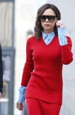 VICTORIA BECKHAM Leaves an Office in New York 02/06/2017