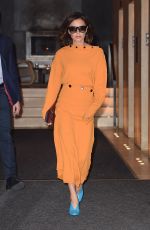 VICTORIA BECKHAM Leaves Her Apartment in New York 02/06/2017