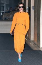 VICTORIA BECKHAM Leaves Her Apartment in New York 02/06/2017