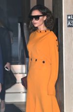VICTORIA BECKHAM Leaves Her Apartment in New York 02/06/2017
