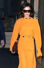VICTORIA BECKHAM Leaves Her Apartment in New York 02/06/2017