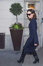 VICTORIA BECKHAM Leaves Her Hotel in Milan 02/27/2017