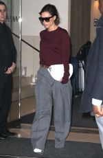 VICTORIA BECKHAM Leaves Her Hotel in New York 02/07/2017