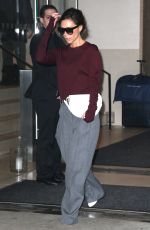 VICTORIA BECKHAM Leaves Her Hotel in New York 02/07/2017