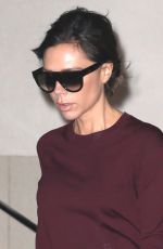 VICTORIA BECKHAM Leaves Her Hotel in New York 02/07/2017