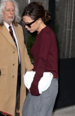 VICTORIA BECKHAM Leaves Her Hotel in New York 02/07/2017