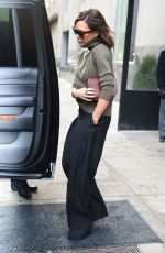 VICTORIA BECKHAM Leaves Her Hotel in New York 02/11/2017
