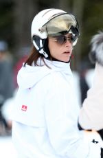 VICTORIA BECKHAM Skiing in Shistler 02/17/2017