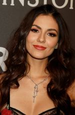 VICTORIA JUSTICE at AMFAR 2017 New York Gala 02/08/2017