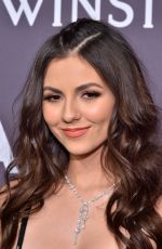 VICTORIA JUSTICE at AMFAR 2017 New York Gala 02/08/2017