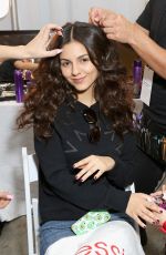 VICTORIA JUSTICE at Rebecca Minkoff Fashion Show in Los Angeles 02/04/2017