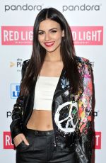 VICTORIA JUSTICE at Red Light Management Grammy After-party in West Hollywood 02/12/2017