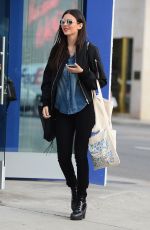VICTORIA JUSTICE on the Set of a Photoshoot in Los Angeles 02/02/2017