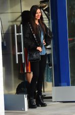 VICTORIA JUSTICE on the Set of a Photoshoot in Los Angeles 02/02/2017