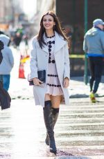 VICTORIA JUSTICE Out and About in New York 02/10/2017