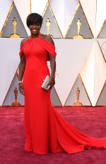 VIOLA DAVIS at 89th Annual Academy Awards in Hollywood 02/26/2017