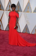 VIOLA DAVIS at 89th Annual Academy Awards in Hollywood 02/26/2017