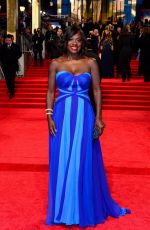 VIOLA DAVIS at Bafta 2017 Awards in London 02/12/2017