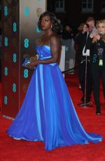 VIOLA DAVIS at Bafta 2017 Awards in London 02/12/2017