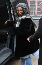 WHOOPI GOLDBERG Leaves ITV Studios in London 02/10/2017