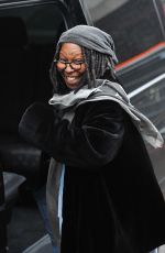 WHOOPI GOLDBERG Leaves ITV Studios in London 02/10/2017