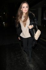 XENIA TCHOUMITCHEVA Leaves Savoy Hotel in London 02/11/2017