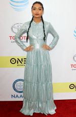 YARA SHAHIDI ar 48th Naacp Image Awards in Pasadena 02/11/2017