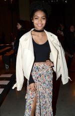 YARA SHAHIDI at Topshop Unique Show in London 02/19/2017