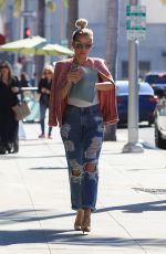 YVONNE STRAHOVSKI Out Shopping in Beverly Hills 01/31/2017
