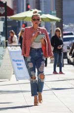 YVONNE STRAHOVSKI Out Shopping in Beverly Hills 01/31/2017