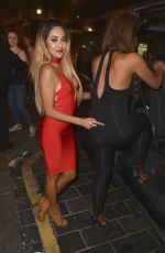 ZAHIDA ALLEN on the Set of Geordie Shore at Ttuptup Palace in Newcastle 02/16/2017