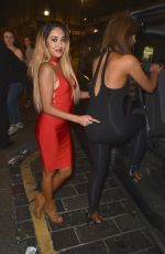 ZAHIDA ALLEN on the Set of Geordie Shore at Ttuptup Palace in Newcastle 02/16/2017