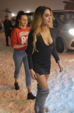 ZAHIDA ALLEN on the Set of Geordie Shore in Tignes 02/09/2017