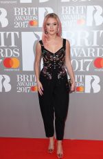 ZARA LARSSON at Brit Awards 2017 in London 02/22/2017