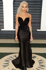 ZOE KRAVITZ at 2017 Vanity Fair Oscar Party in Beverly Hills 02/26/2017