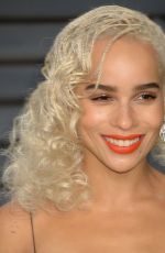 ZOE KRAVITZ at 2017 Vanity Fair Oscar Party in Beverly Hills 02/26/2017