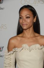 ZOE SALDANA at Cadillac’s 89th Annual Academy Awards Celebration in Los Angeles 02/23/2017