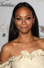ZOE SALDANA at Cadillac’s 89th Annual Academy Awards Celebration in Los Angeles 02/23/2017