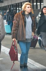 ZOSIA MAME at LAX Airport in Los Angeles 02/07/2017