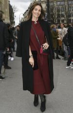 ADRIANA ABASCAL at Moncler Fashion Show in Paris 03/07/2017