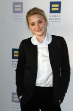 AJ MICHALKA at Human Rights Campaign Gala Dinner in Los Angeles 03/18/2017