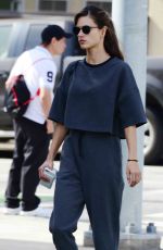 ALESSANDRA AMBROSIO Out and About in Danta Monica 03/03/2017