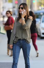 ALESSANDRA AMBROSIO Out for Shopping in Beverly Hills 03/01/2017