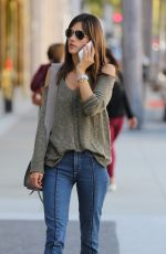 ALESSANDRA AMBROSIO Out for Shopping in Beverly Hills 03/01/2017