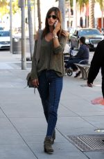 ALESSANDRA AMBROSIO Out for Shopping in Beverly Hills 03/01/2017