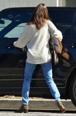 ALESSANDRA AMBROSIO Out in Santa Monica 03/01/2017