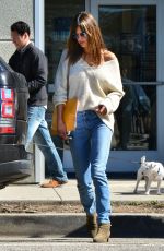 ALESSANDRA AMBROSIO Out in Santa Monica 03/01/2017