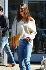 ALESSANDRA AMBROSIO Out in Santa Monica 03/01/2017