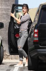 ALESSANDRA AMBROSIO Shopping at Whole Foods in Santa Monica 03/14/2017