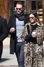 ALEXA CHUNG and Alexander Skarsgard Out in New York 03/23/2017
